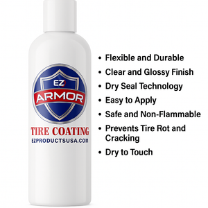 Ez Armor No Sling Tire Coating