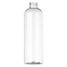 Load image into Gallery viewer, 16oz Lot of (4) Clear Plastic Bottles With Black Cap